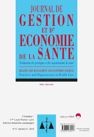 Journal de gestion et d'économie de la santé